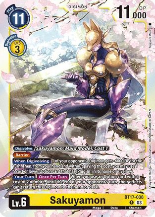 Sakuyamon [BT17-038] [Secret Crisis] - Trinity Hobby