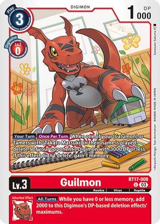 Guilmon [BT17-008] [Secret Crisis] - Trinity Hobby
