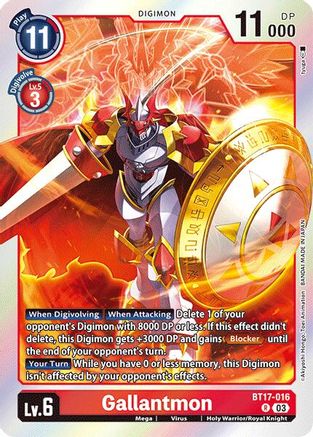Gallantmon [BT17-016] [Secret Crisis] - Trinity Hobby