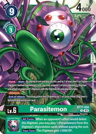 Parasitemon [BT17-050] [Secret Crisis] - Trinity Hobby
