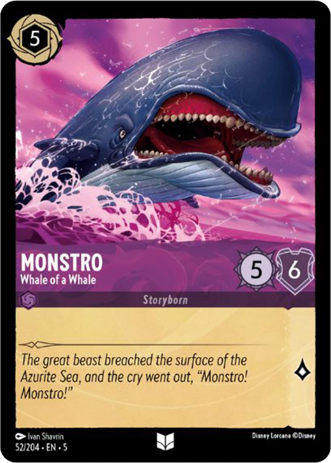 Monstro - Whale of a Whale (52/204) [Shimmering Skies] - Trinity Hobby