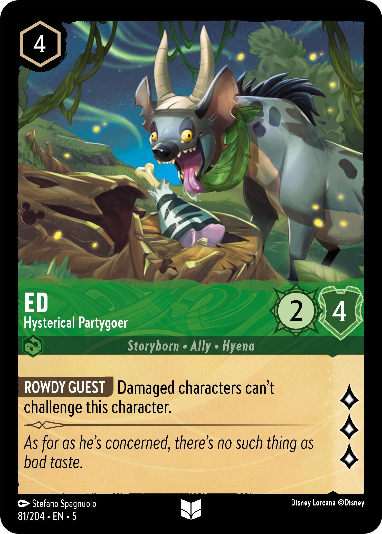 Ed - Hysterical Partygoer (81/204) [Shimmering Skies] - Trinity Hobby