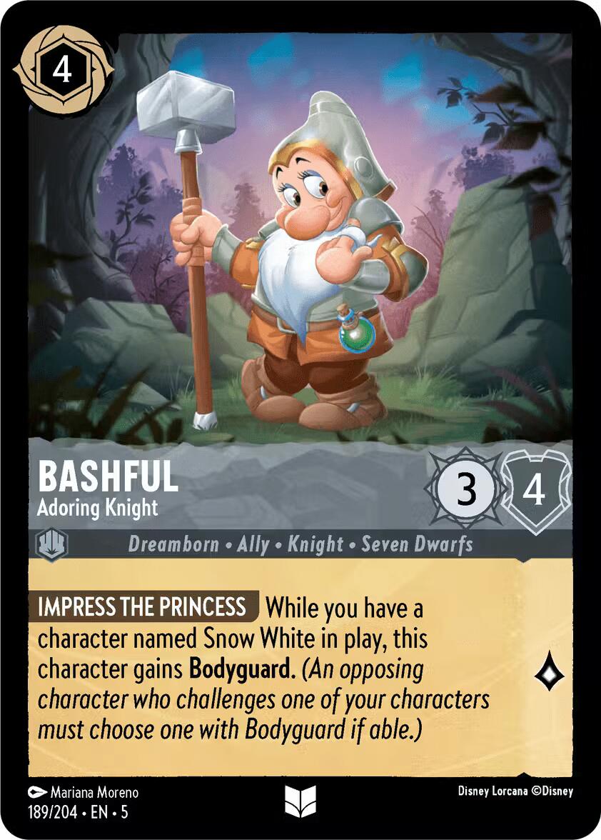 Bashful - Adoring Knight (189/204) [Shimmering Skies] - Trinity Hobby