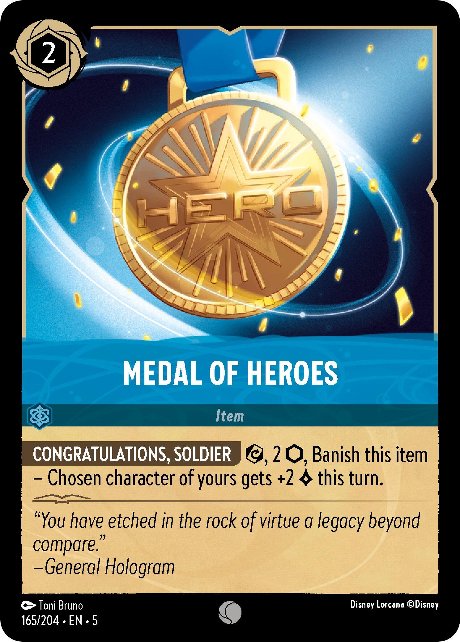 Medal of Heroes (165/204) [Shimmering Skies] - Trinity Hobby