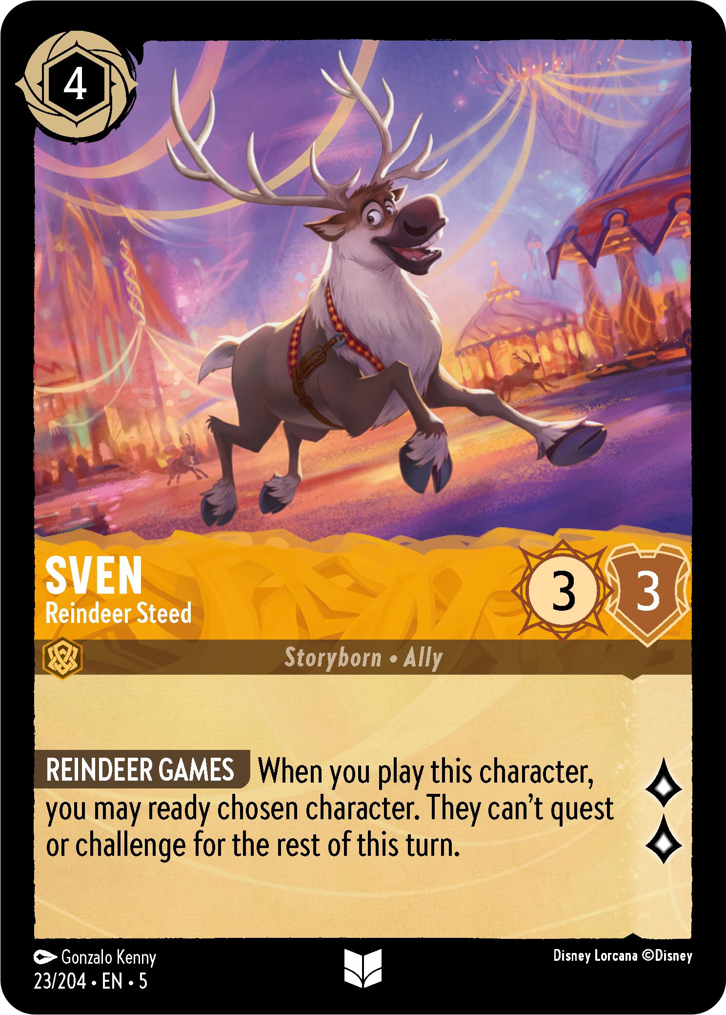 Sven - Reindeer Steed (23/204) [Shimmering Skies] - Trinity Hobby