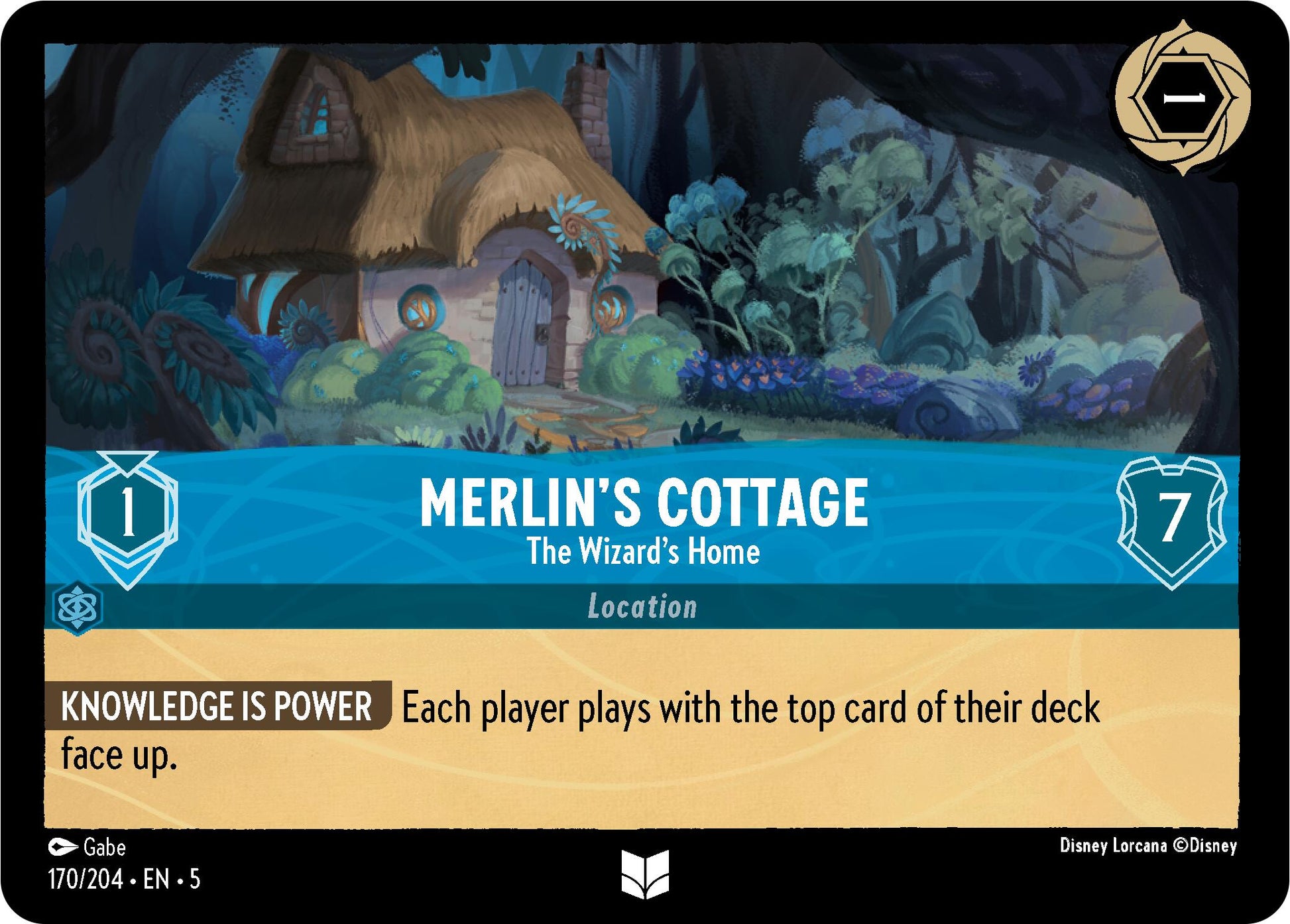 Merlin's Cottage - The Wizard's Home (170/204) [Shimmering Skies] - Trinity Hobby