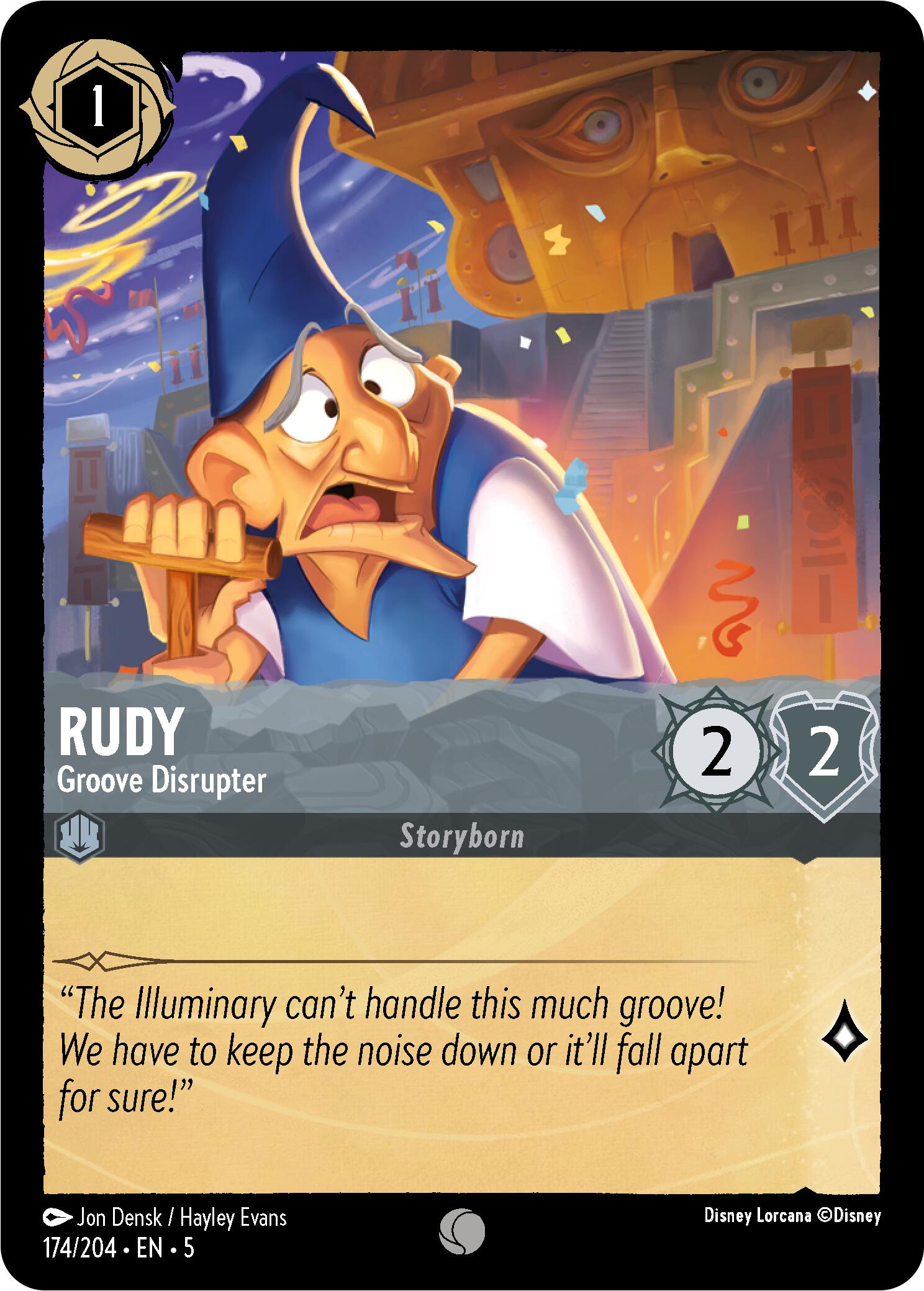 Rudy - Groove Disrupter (174/204) [Shimmering Skies] - Trinity Hobby