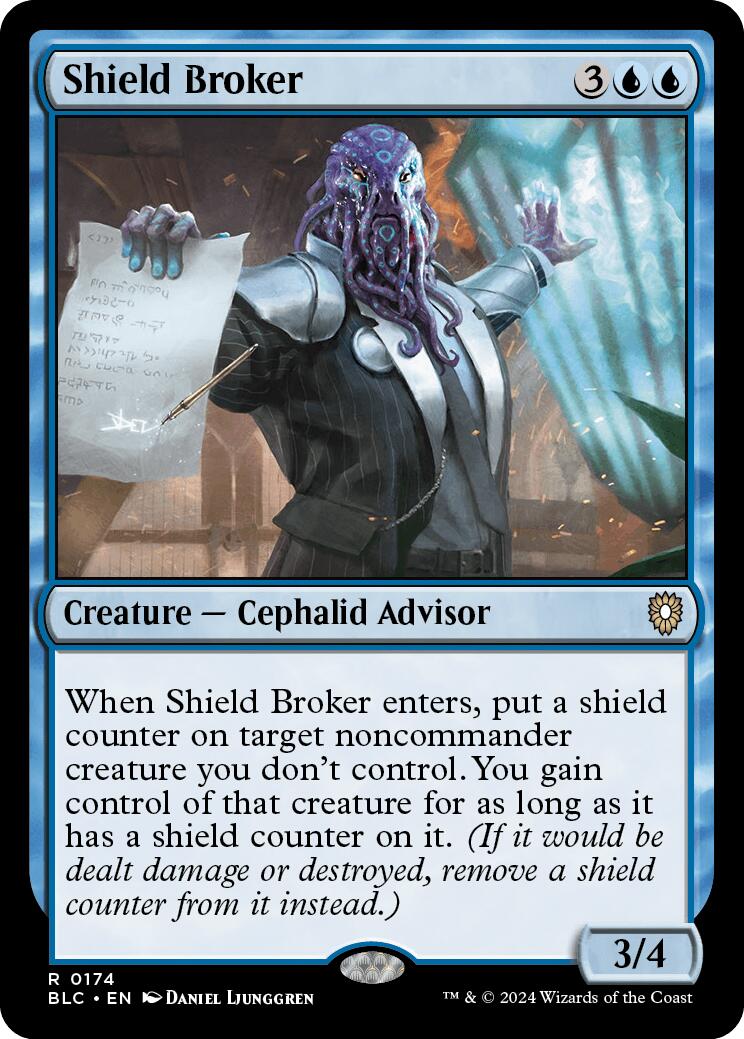 Shield Broker [Bloomburrow Commander] - Trinity Hobby