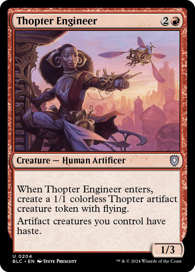 Thopter Engineer [Bloomburrow Commander] - Trinity Hobby