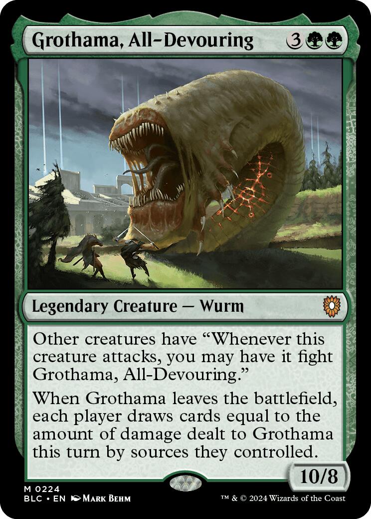Grothama, All-Devouring [Bloomburrow Commander] - Trinity Hobby