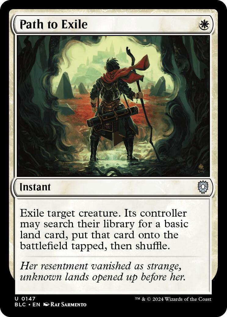 Path to Exile [Bloomburrow Commander] - Trinity Hobby