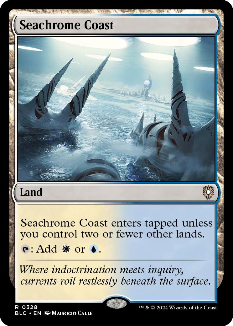 Seachrome Coast [Bloomburrow Commander] - Trinity Hobby