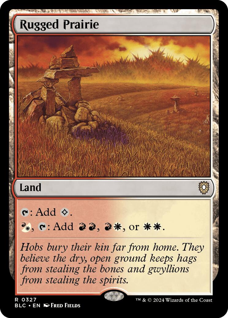 Rugged Prairie [Bloomburrow Commander] - Trinity Hobby