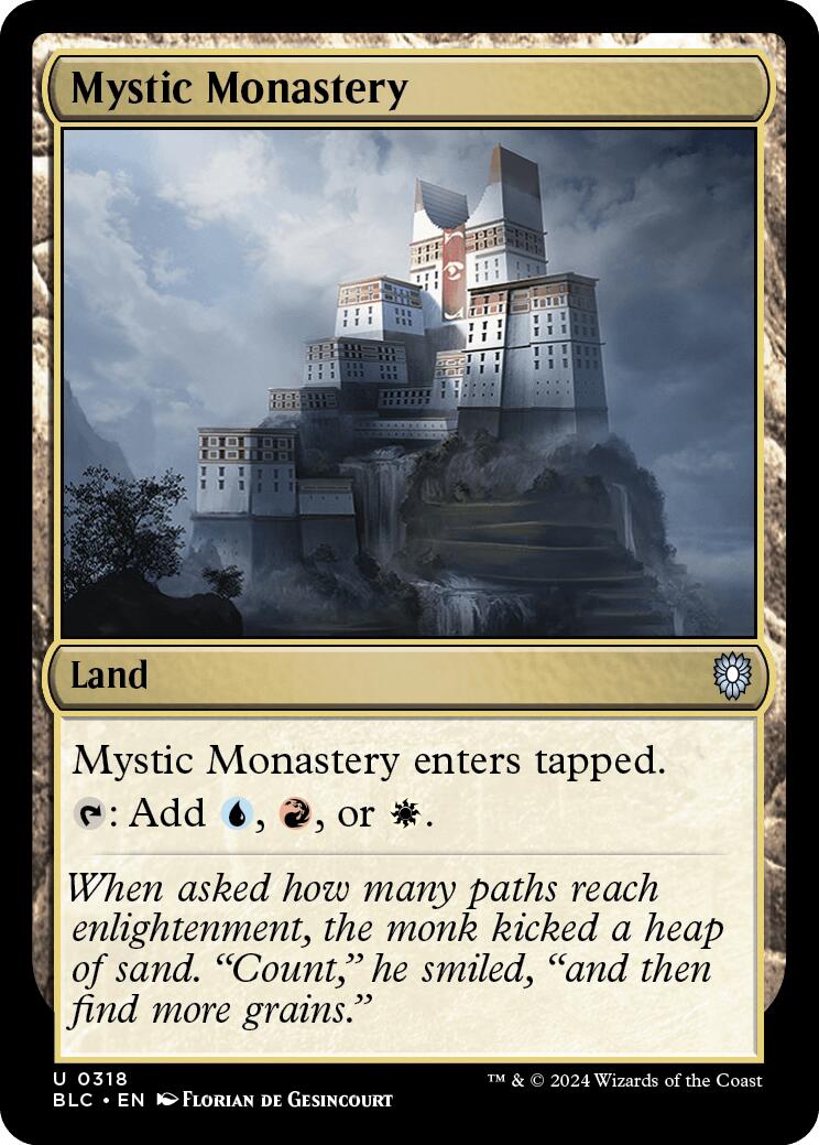 Mystic Monastery [Bloomburrow Commander] - Trinity Hobby