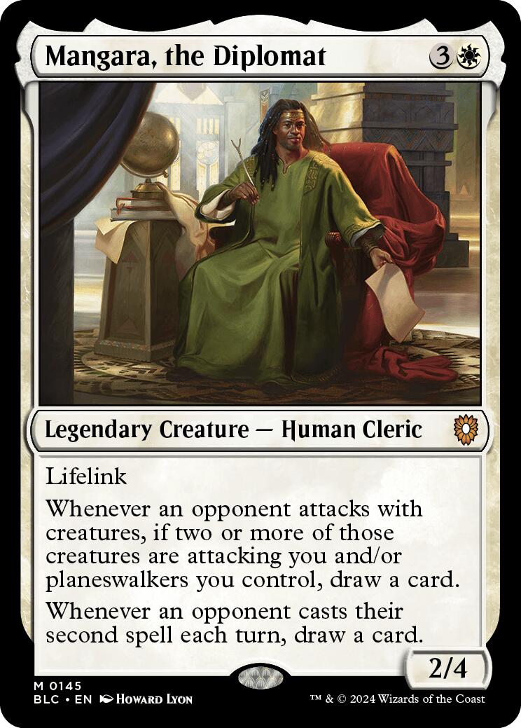 Mangara, the Diplomat [Bloomburrow Commander] - Trinity Hobby