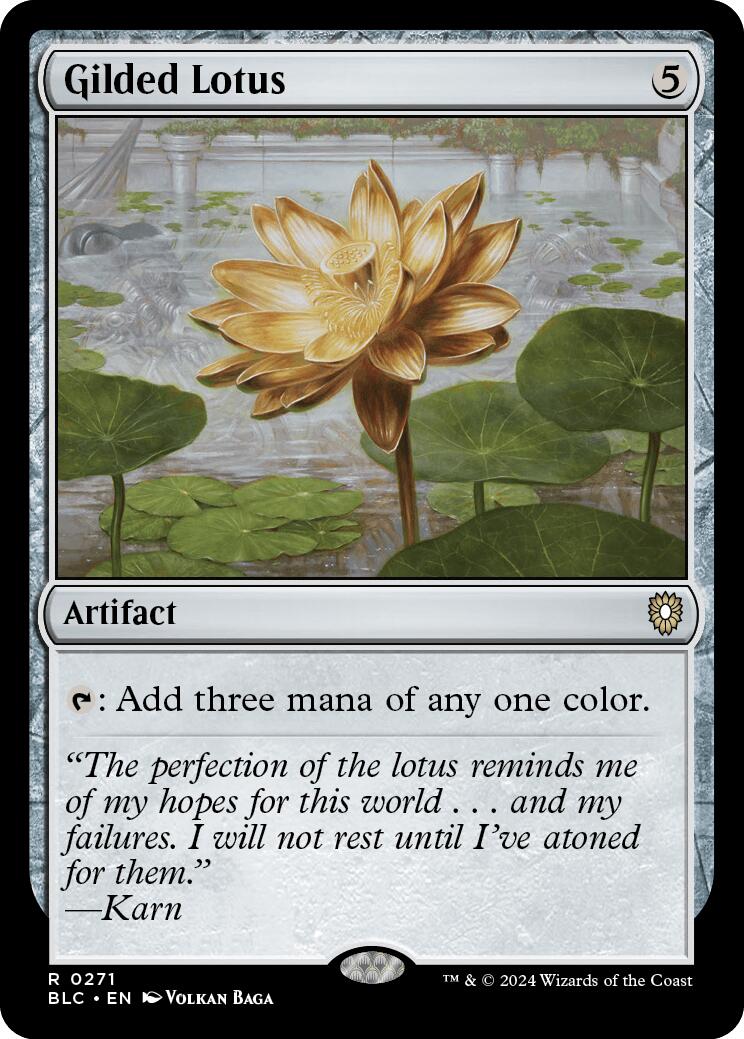 Gilded Lotus [Bloomburrow Commander] - Trinity Hobby