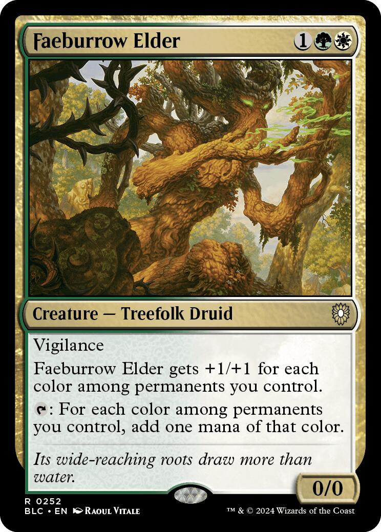 Faeburrow Elder [Bloomburrow Commander] - Trinity Hobby