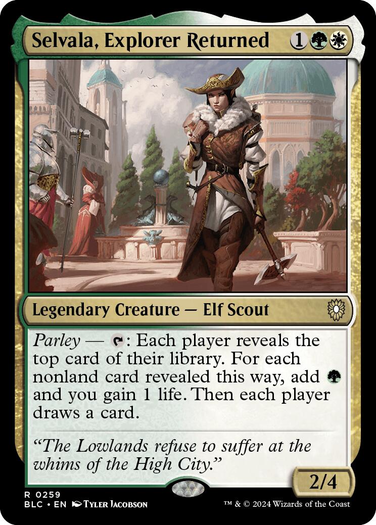 Selvala, Explorer Returned [Bloomburrow Commander] - Trinity Hobby