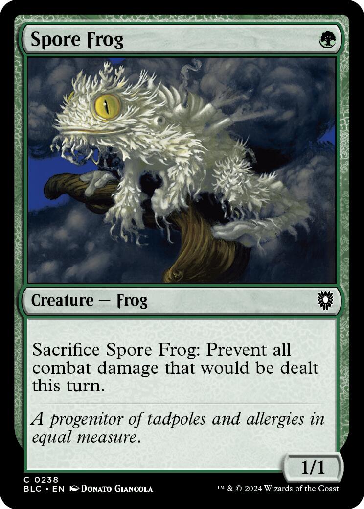Spore Frog [Bloomburrow Commander] - Trinity Hobby
