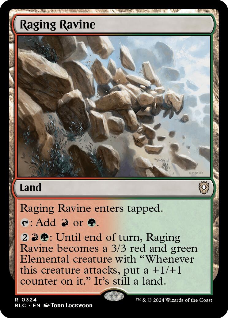 Raging Ravine [Bloomburrow Commander] - Trinity Hobby