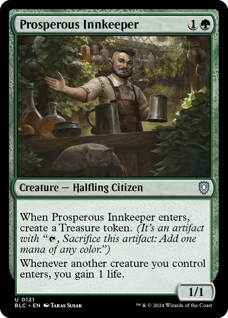 Prosperous Innkeeper [Bloomburrow Commander] - Trinity Hobby