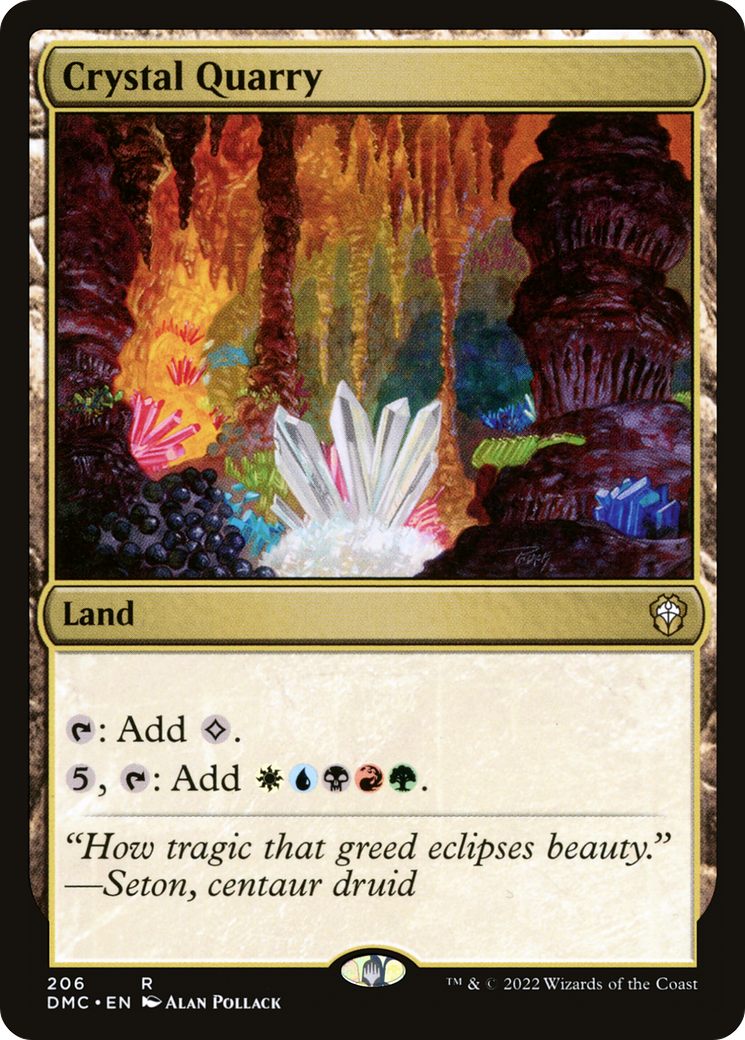 Crystal Quarry [Dominaria United Commander] - Trinity Hobby