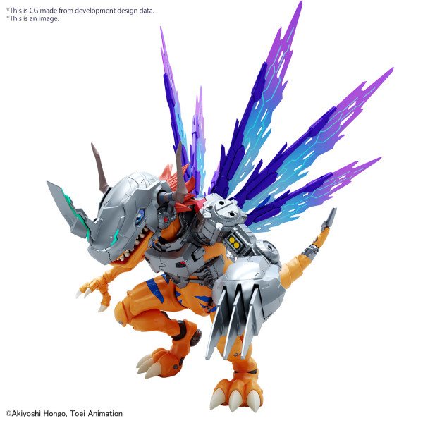 BANDAI Figure-rise Standard Amplified METALGREYMON (VACCINE) - Trinity Hobby