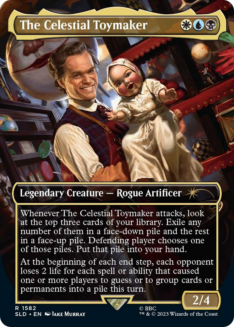 The Celestial Toymaker (SLD-1582) - [Secret Lair Drop] (Borderless) - Trinity Hobby