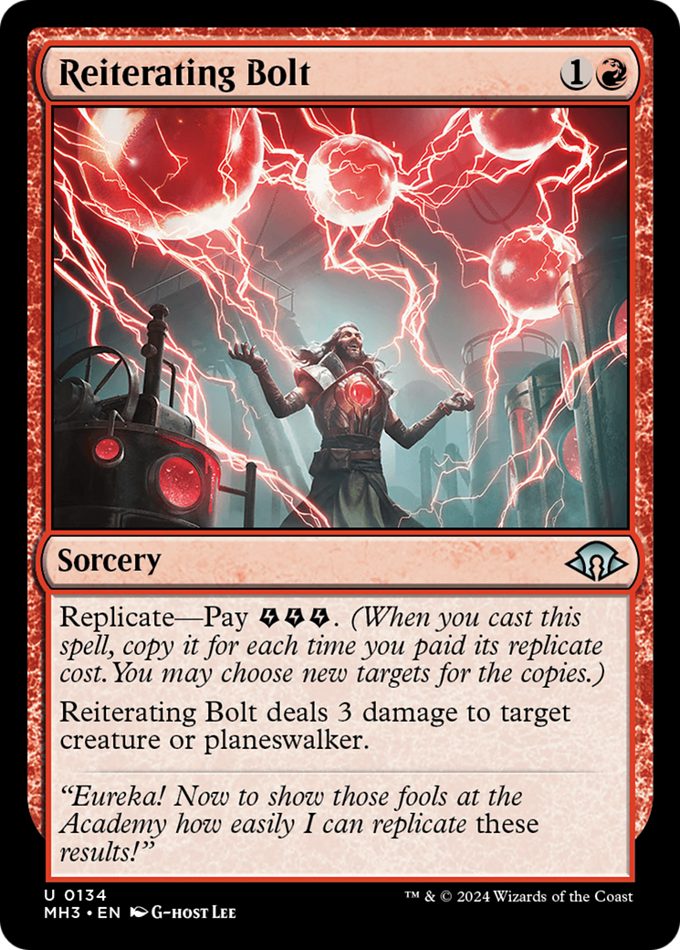 Reiterating Bolt [Modern Horizons 3] - Trinity Hobby