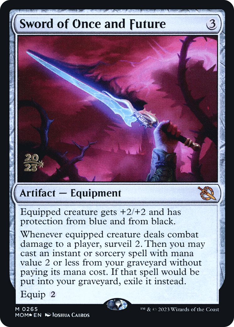 Sword of Once and Future [March of the Machine Prerelease Promos] - Trinity Hobby