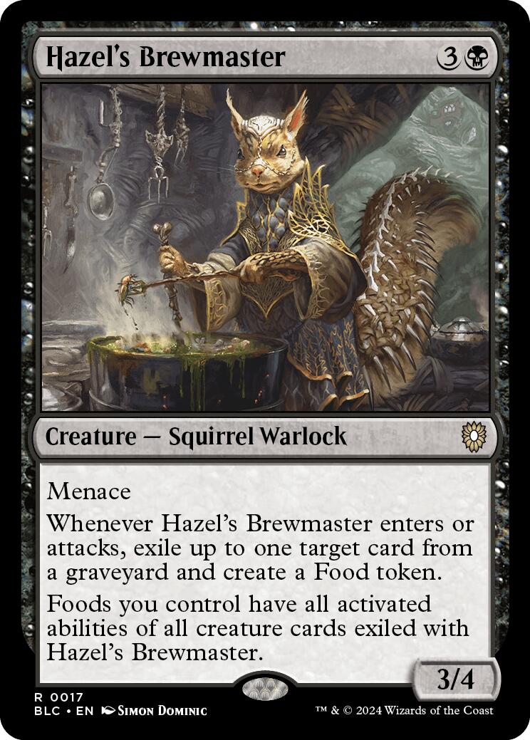 Hazel's Brewmaster [Bloomburrow Commander] - Trinity Hobby