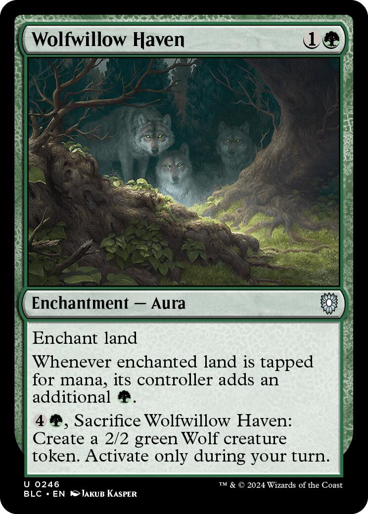 Wolfwillow Haven [Bloomburrow Commander] - Trinity Hobby