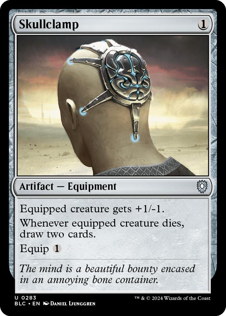 Skullclamp [Bloomburrow Commander] - Trinity Hobby