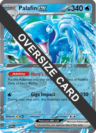 Palafin ex - (126/null) Holofoil [Jumbo Cards]