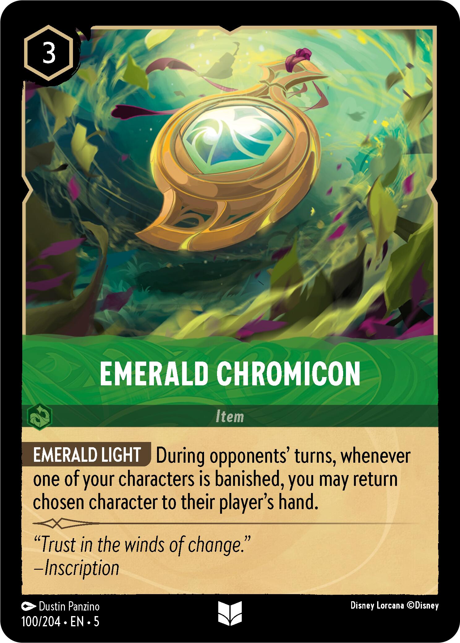 Emerald Chromicon (100/204) [Shimmering Skies] - Trinity Hobby