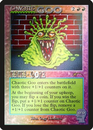 Chaotic Goo (Rainbow Foil) (SLD-1658) - [Secret Lair Drop Series] Foil - Trinity Hobby