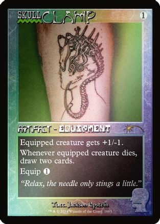 Skullclamp (Rainbow Foil) (SLD-1663) - [Secret Lair Drop Series] Foil - Trinity Hobby