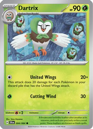 Dartrix (004/064) [Scarlet & Violet: Shrouded Fable] - Trinity Hobby