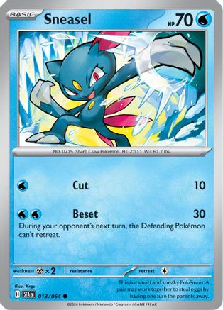 Sneasel (013/064) [Scarlet & Violet: Shrouded Fable] - Trinity Hobby