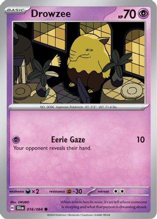 Drowzee (016/064) [Scarlet & Violet: Shrouded Fable] - Trinity Hobby