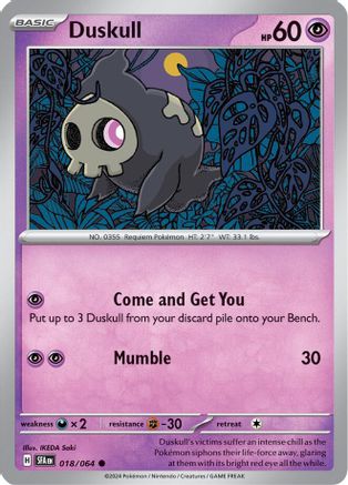 Duskull (018/064) [Scarlet & Violet: Shrouded Fable] - Trinity Hobby