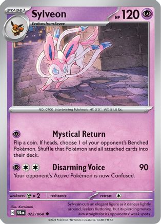 Sylveon (022/064) [Scarlet & Violet: Shrouded Fable] - Trinity Hobby