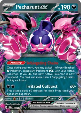 Pecharunt ex (039/064) [Scarlet & Violet: Shrouded Fable] - Trinity Hobby