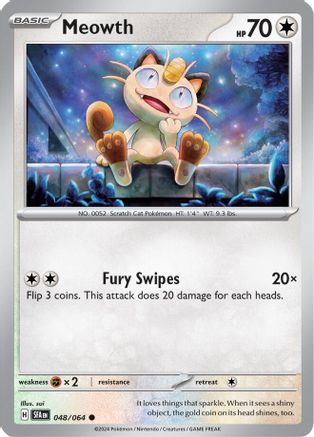 Meowth (048/064) [Scarlet & Violet: Shrouded Fable] - Trinity Hobby