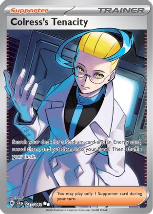 Colress's Tenacity (087/064) [Scarlet & Violet: Shrouded Fable] - Trinity Hobby