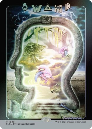 Swamp (1649) (Rainbow Foil) (SLD-1649) - [Secret Lair Drop Series] Foil - Trinity Hobby