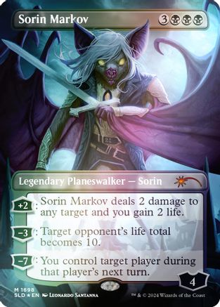 Sorin Markov (Rainbow Foil) (SLD-1698) - [Secret Lair Drop Series] Foil - Trinity Hobby