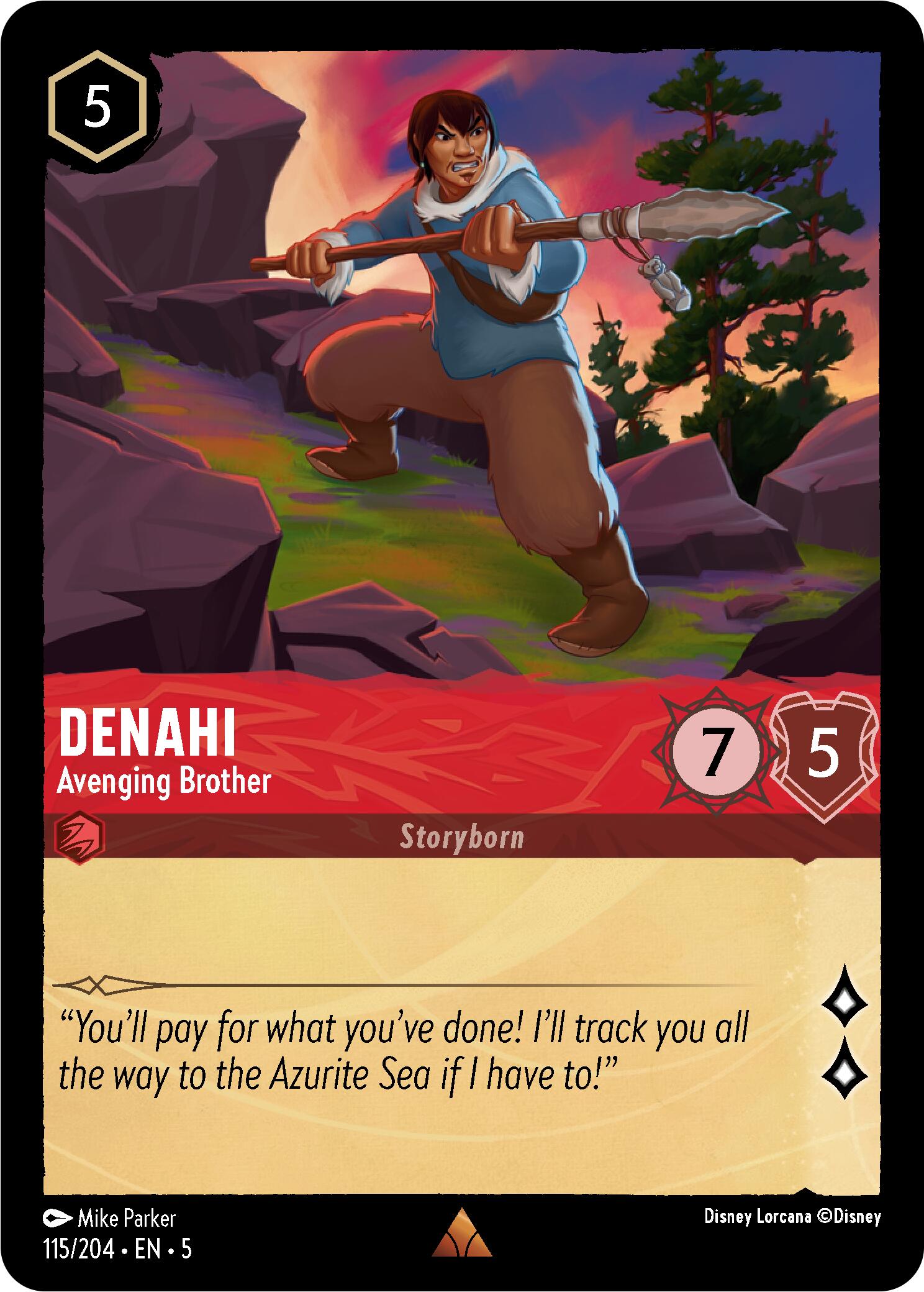 Denahi - Avenging Brother (115/204) [Shimmering Skies] - Trinity Hobby