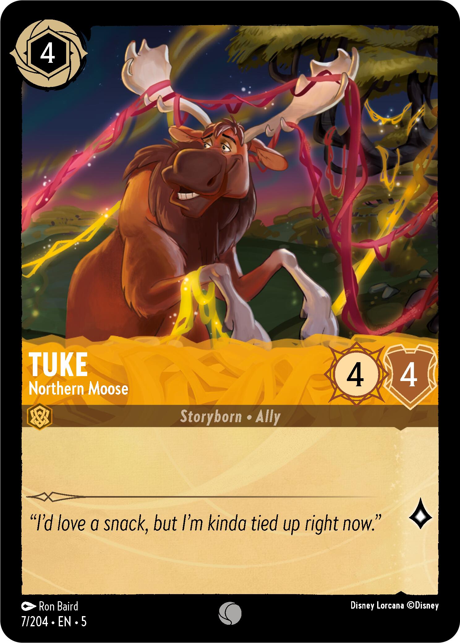 Tuke - Northern Moose (7/204) [Shimmering Skies] - Trinity Hobby