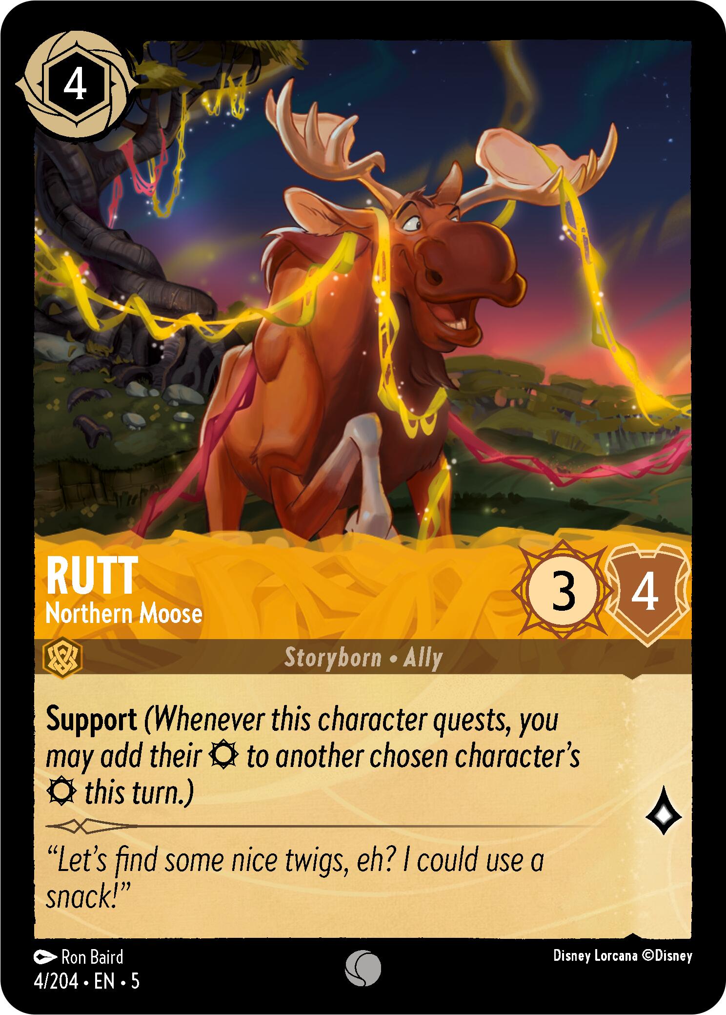 Rutt - Northern Moose (4/204) [Shimmering Skies] - Trinity Hobby